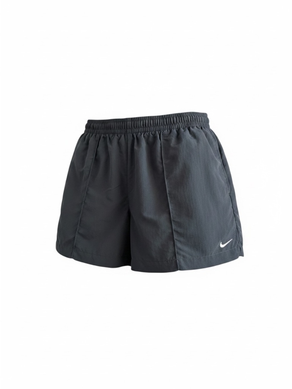 Nike Women's black Athletic Running Shorts with Swoosh medium